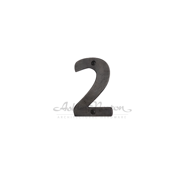 Ashley Norton WM.166 2 6" Numeral - 2 - Medium White Bronze