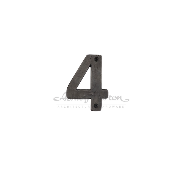 Ashley Norton WM.166 4 6" Numeral - 4 - Medium White Bronze
