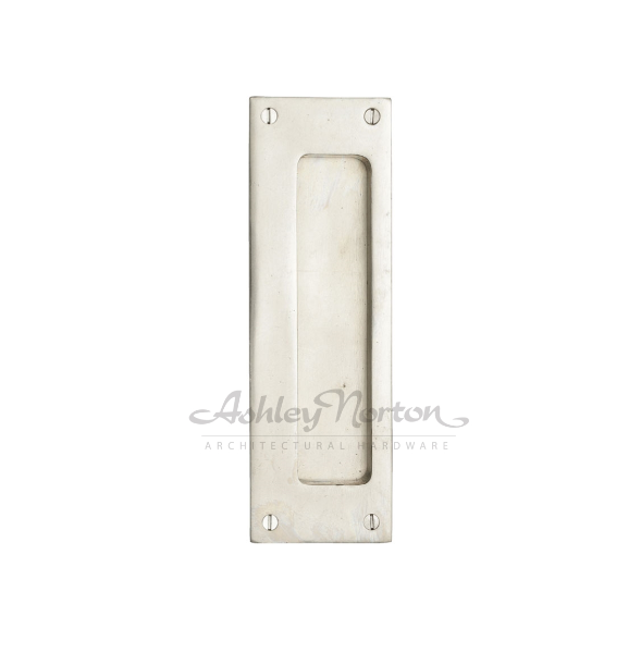 Ashley Norton WM.1823 Rectangular Flush Pull - Medium White Bronze