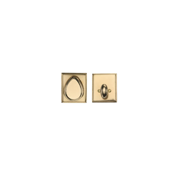 Ashley Norton WM.4150-238 Single Deadbolt Square - Medium White Bronze