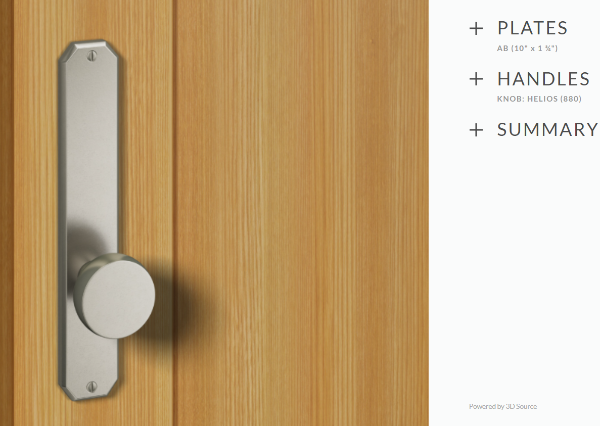 Ashley Norton WM.AB.880.40 Helios SIngle Dummy - Medium White Bronze