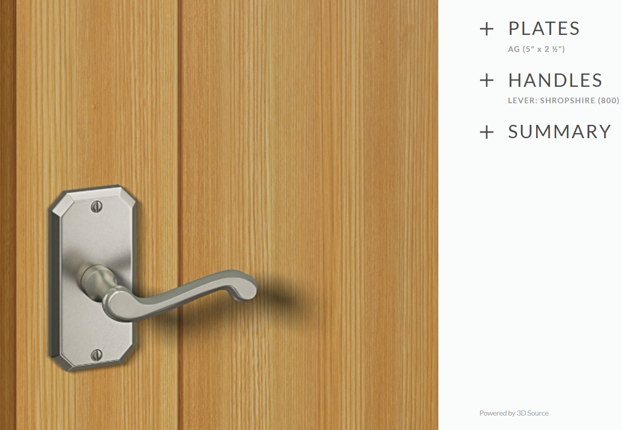 Ashley Norton WM.AG.800.20 Shropshire Privacy - Medium White Bronze