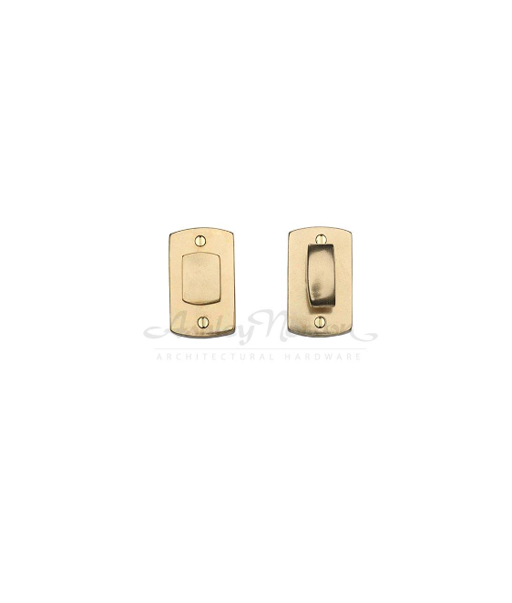 Ashley Norton WM.CV587-238 Curved Privacy Bolt - Medium White Bronze
