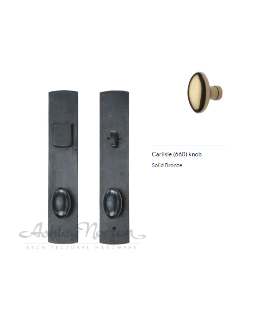 Ashley Norton WM.CVLES.660.50 Carlisle Entry - Medium White Bronze