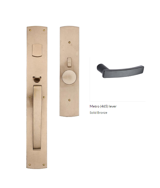 Ashley Norton WM.CVLGL.465.10.L Metro GxL Entry - Medium White Bronze