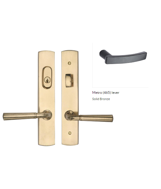 Ashley Norton WM.CVMR4.465.55.R Metro Ashland Entry - Medium White Bronze