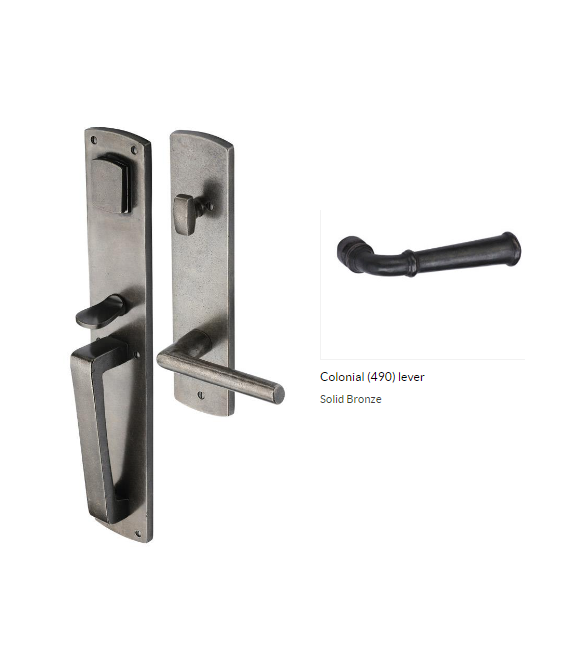Ashley Norton WM.CVTUB.490.50.L-234 Colonial GxL Entry - Medium White Bronze