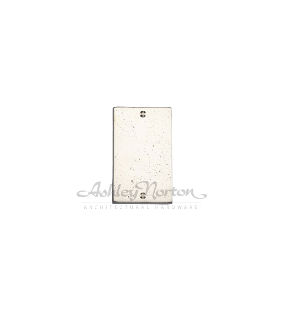 Ashley Norton WM.MD.BP 2 Double Blanking Plate - Medium White Bronze
