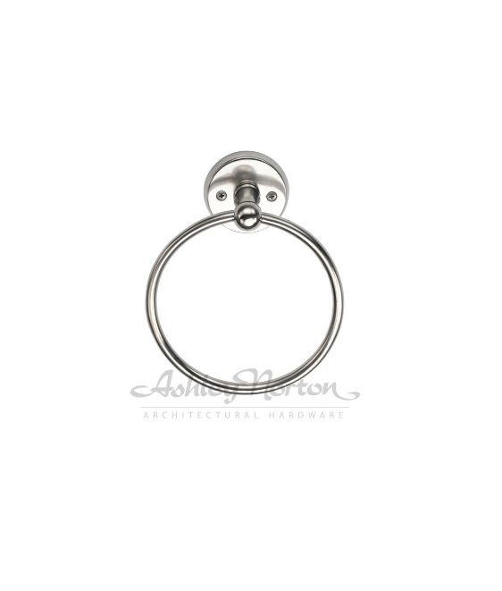 Ashley Norton WM.MS100 Towel Ring - Medium White Bronze