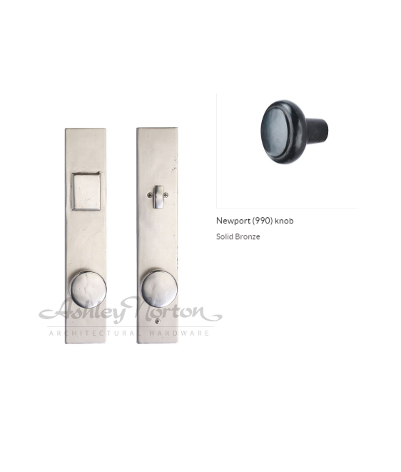 Ashley Norton WM.MDLES.990.50 Newport Entry - Medium White Bronze