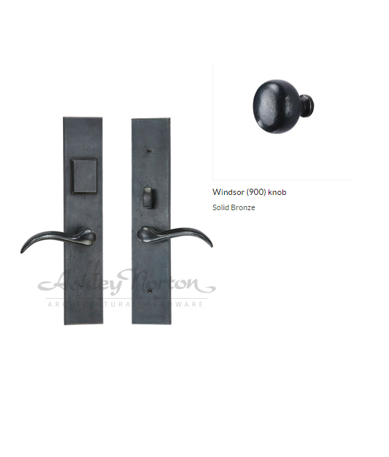 Ashley Norton WM.MDMOR.900.12 Windsor LxL Entry - Medium White Bronze