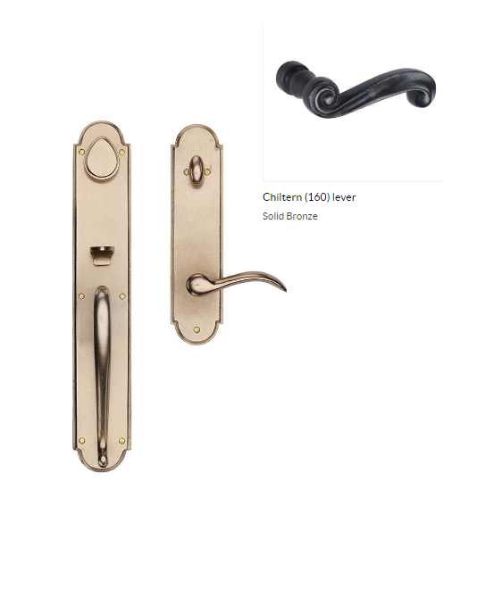 Ashley Norton WM.SPTUB.160.50.R Chiltern GxL Entry - Medium White Bronze