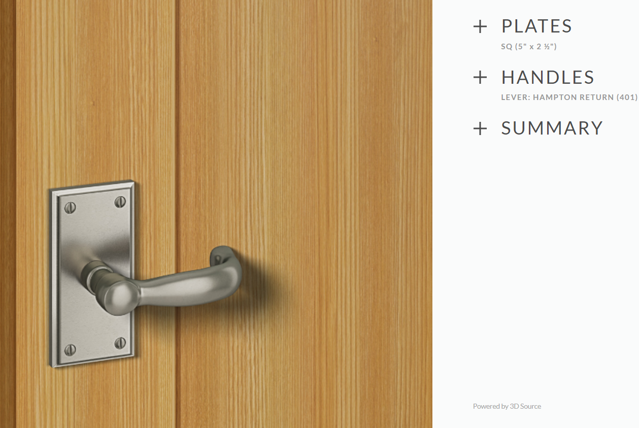 Ashley Norton WM.SQ.401.30-234 Hampton Return Passage - Medium White Bronze
