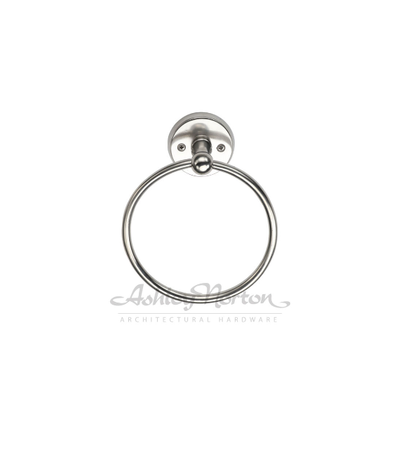 Ashley Norton WM.SQ100 Towel Ring - Medium White Bronze