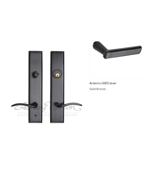 Ashley Norton WM.SQLES.680.50.L-234 Artemis Entry - Medium White Bronze