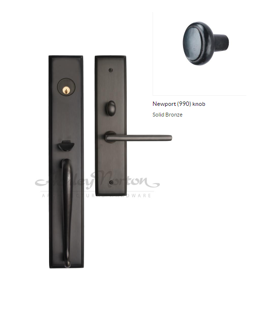 Ashley Norton WM.SQSGL.990.10 Newport GxL Entry - Medium White Bronze