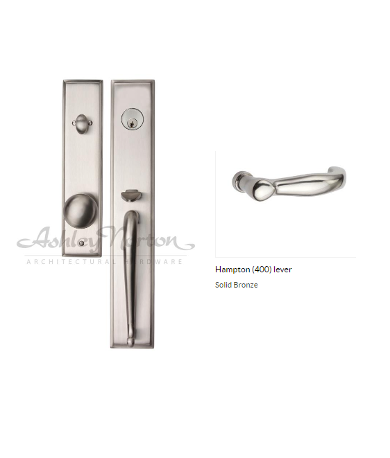 Ashley Norton WM.SQTUB.400.50.R-234 Hampton GxL Entry - Medium White Bronze