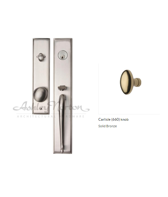 Ashley Norton WM.SQTUB.660.50-238 Carlisle GxL Entry - Medium White Bronze