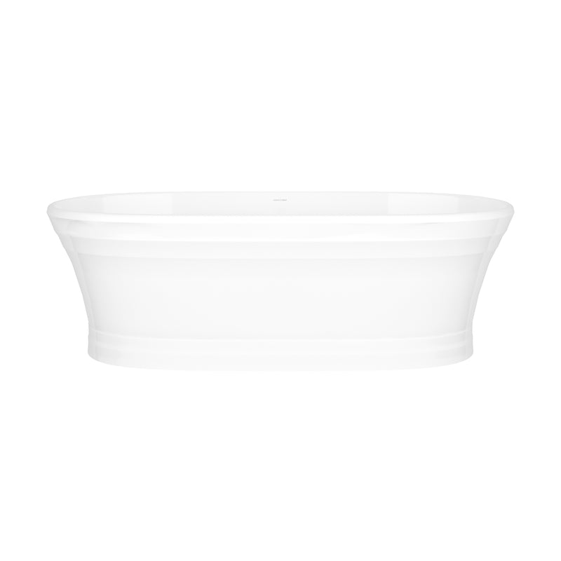 Victoria + Albert WOR-N-SW-NO 71" x 31" Freestanding Soaking Bathtub With Void