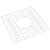 Shaws WSG1515 Lancaster Wire Sink Grid For RC1515 Bar/Food Prep Kitchen Sink
