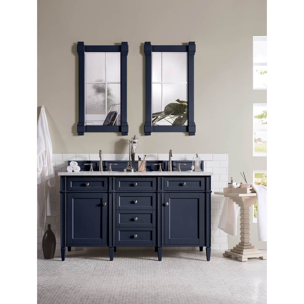 James Martin Brittany 60" Double Vanity Cabinet