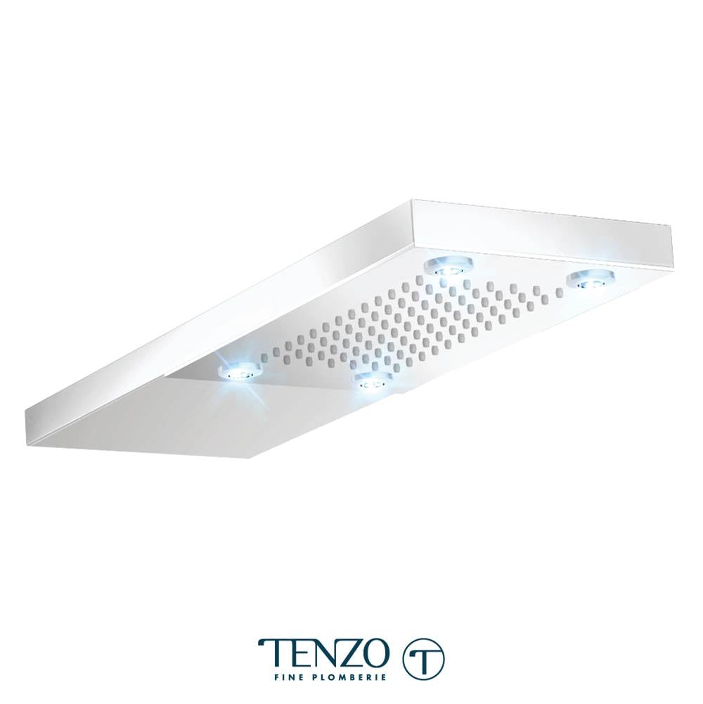 Tenzo WTS3L-CR Wall Shower Head Led Stainless Steel Chrome