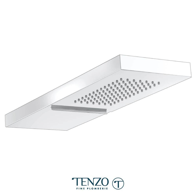 Tenzo WTS4 Wall Mount Shower Head & Waterfall Stainless Steel - Parent