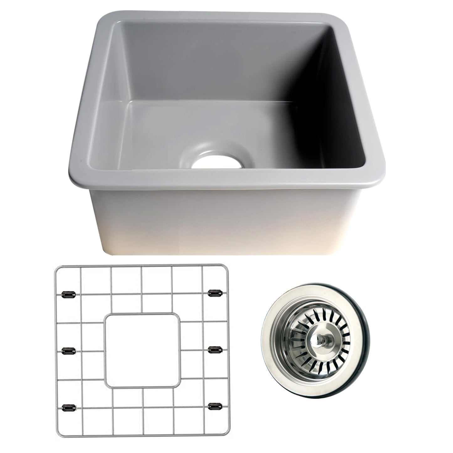 Nantucket Sinks Wellfleet-1818 18-Inch Undermount Kitchen Sink - Parent