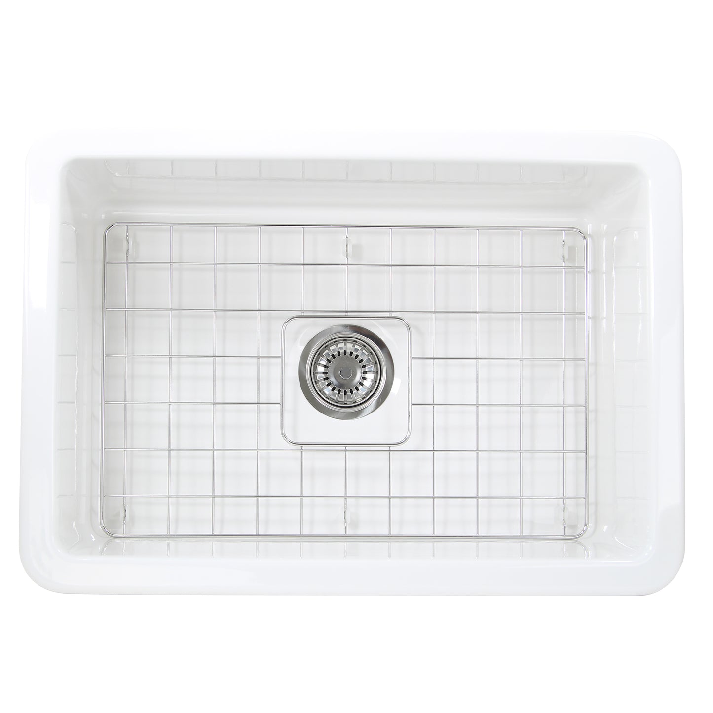 Nantucket Sinks Wellfleet-2719W 27-Inch Undermount Fireclay Kitchen Sink Wellfleet-2719W