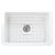Nantucket Sinks Wellfleet-2719W 27-Inch Undermount Fireclay Kitchen Sink Wellfleet-2719W