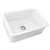 Nantucket Sinks Wellfleet-2719W 27-Inch Undermount Fireclay Kitchen Sink Wellfleet-2719W