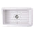 Nantucket Sinks Wellfleet-3218W 32-Inch Undermount Fireclay Kitchen Sink Wellfleet-3218W