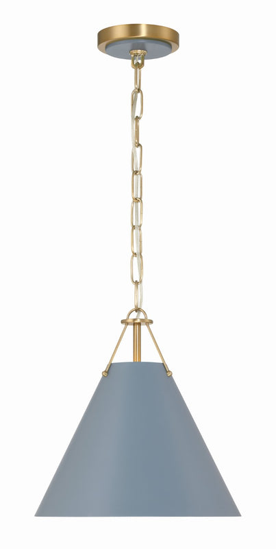 Crystorama XAV-B8301 Xavier 1 Light Pendant