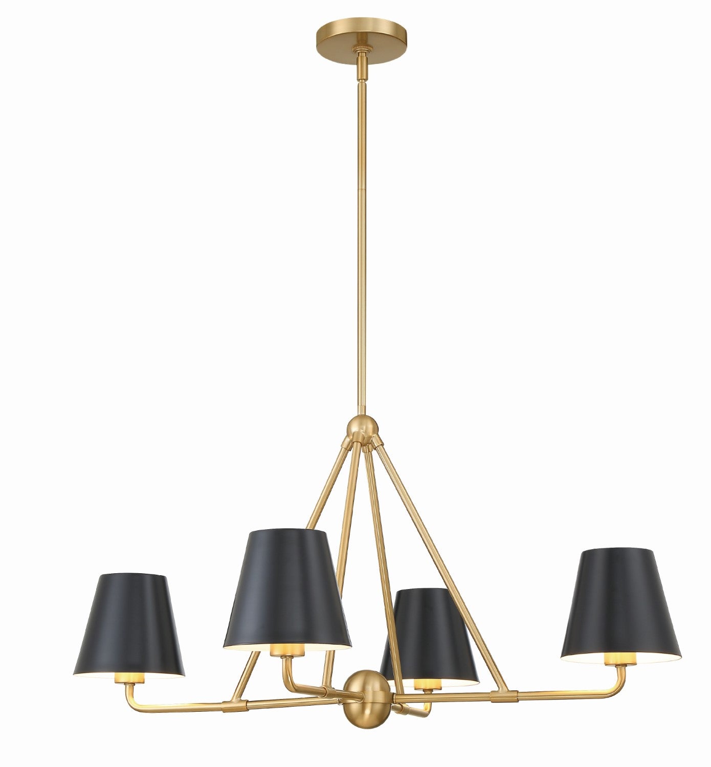 Crystorama XAV-B9304 Xavier 4 Light Chandelier