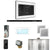 Mr. Steam XDRM2L XDream Steam Shower Control Package with iSteamX Control and Linear Steamhead