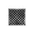 Infinity Drain XD 5-3P 5” x 5” XD 5 - Strainer - Criss-Cross Pattern & 4" Throat w/PVC Drain Body 3” Outlet