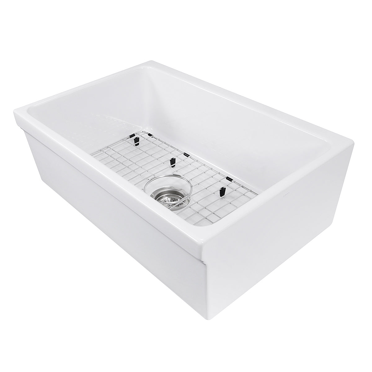 Nantucket sinks YARMOUTH-30BG 30-inch decorative apron farmhouse fireclay sink