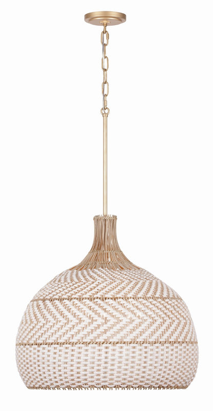 Crystorama ZAN-9005-SG Zanzibar 5 Light Chandelier - Soft Gold