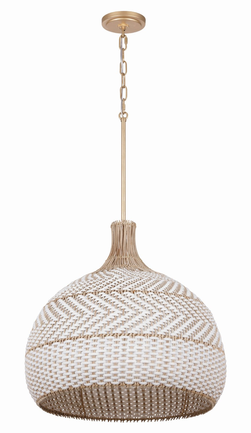 Crystorama ZAN-9005-SG Zanzibar 5 Light Chandelier - Soft Gold