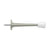 Deltana ZBDS30U 3 Baseboard Door Bumper, Zinc Die-Cast