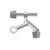 Deltana ZHP70U Hinge Pin Stop For Steel Hinges, Hinge Mounted, Zinc Die-Cast