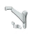 Deltana ZHRBB325U Handrail Brackets, Zinc 3-1/4 Projection