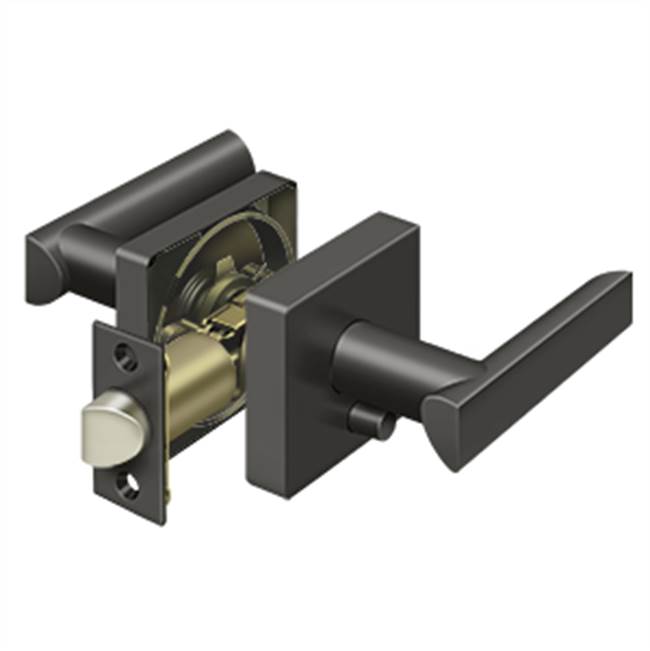 Deltana ZLLS2ULH Livingston Lever Privacy, Left Hand - Parent