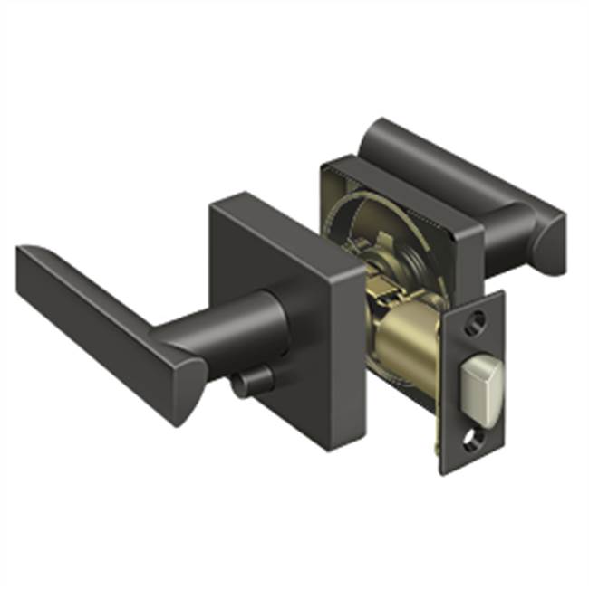 Deltana ZLLS2URH Livingston Lever Privacy, Right Hand - Parent