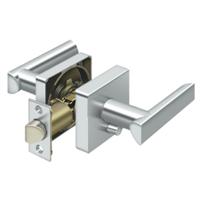 Deltana ZLLS2ULH Livingston Lever Privacy, Left Hand