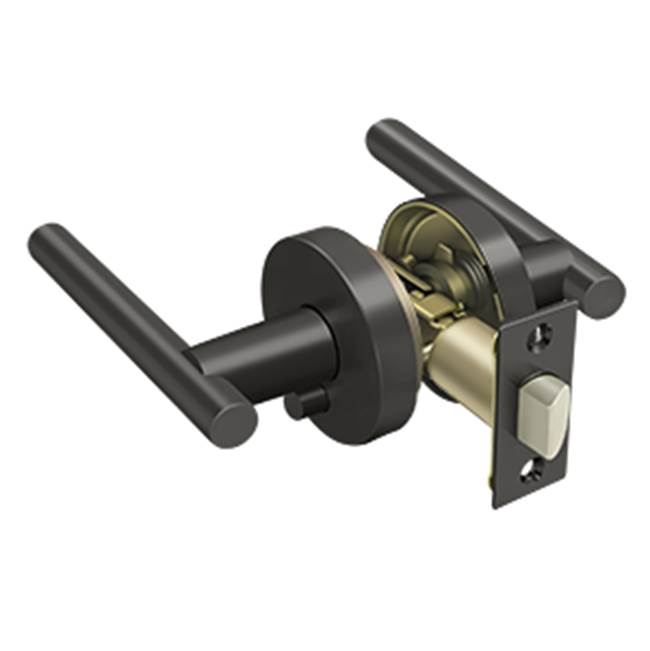 Deltana ZMLR2URH Mandeville Lever Privacy, Right Hand - Parent