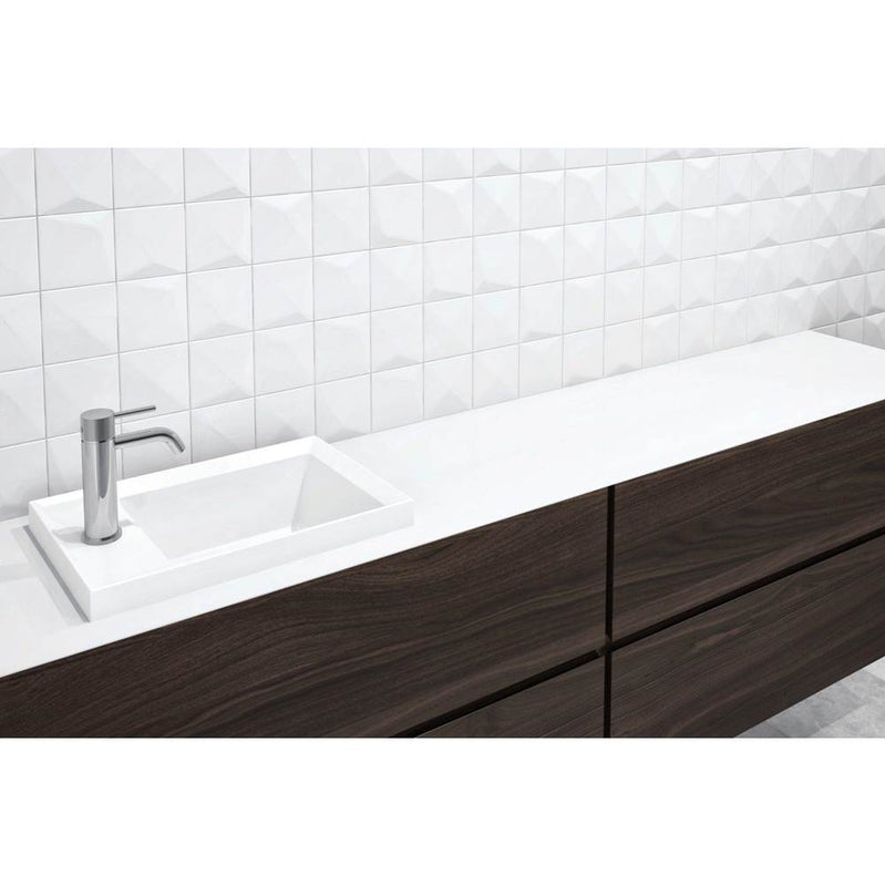 Wet Style VLBQS18-O-1-NT Lav - Lab Sq - 18 X 12 X 1.5 - Nt O/F - 1 Hole - Parent