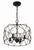 Crystorama ZUC-A9030-EB-GA Zucca 4 Light Lantern - English Bronze and Antique Gold