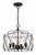 Crystorama ZUC-A9030-EB-GA Zucca 4 Light Lantern - English Bronze and Antique Gold