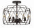 Crystorama ZUC-A9030-EB-GA_CEILING Zucca 4 Light Ceiling Mount - English Bronze and Antique Gold